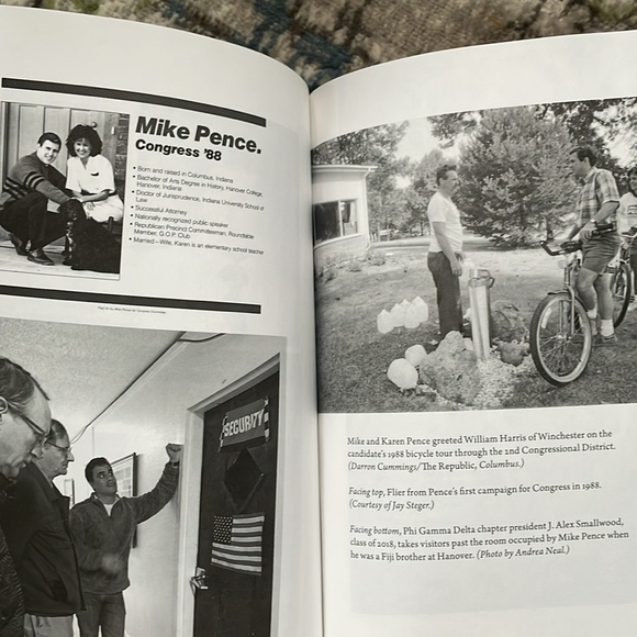 Pence The Path to Power Andrea Neal 2018 HC Book Biography Political Science - Picture 7 of 10